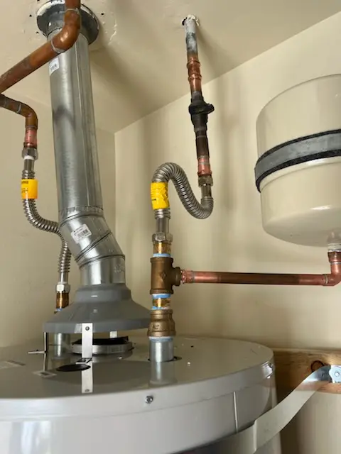 Water heater installation and plumbing repair in Fremont Park